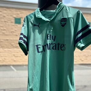 PUMA ARSENAL FC 3RD / Alternate JERSEY 2018-2019 - Teal - Size Medium